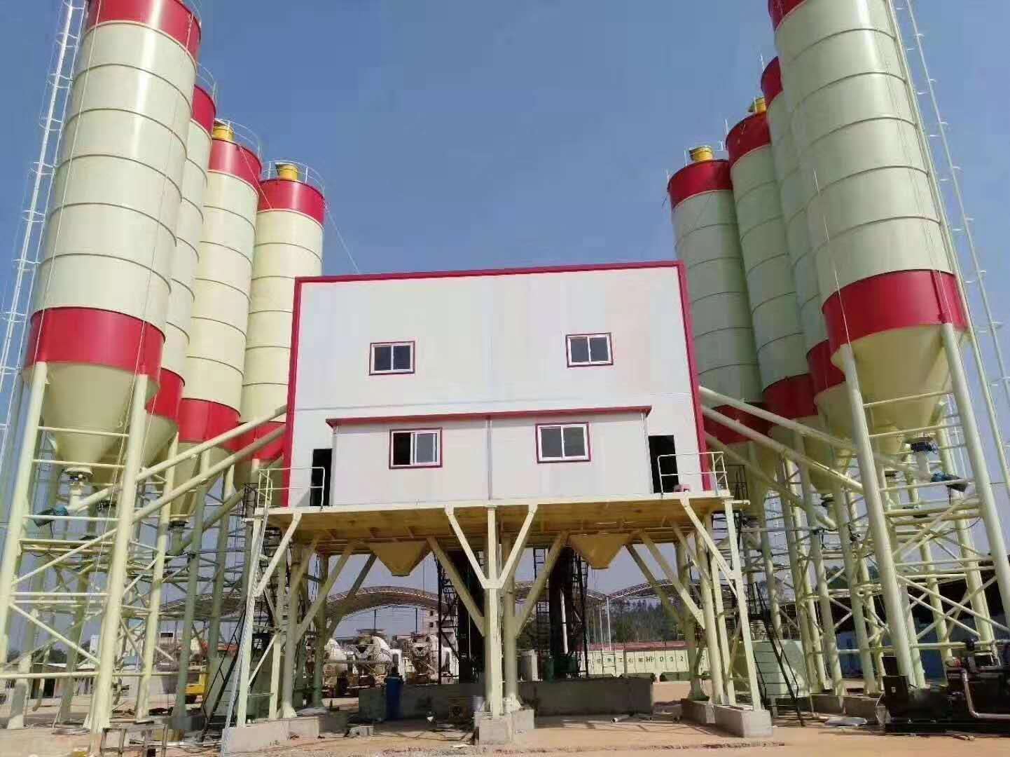 HZS240商品混凝土攪拌站